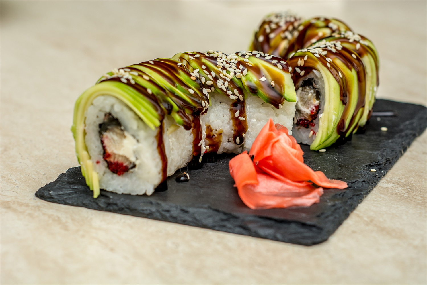 The-1126-Restaurant-Sushi-Restaurant-Avocado-Sushi-Columbus Avocado sushi at The 1126 Restaurant in Columbus